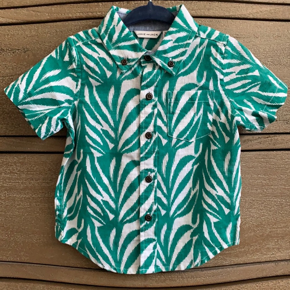 Janie and Jack 12-18 months Hawaiian shirt